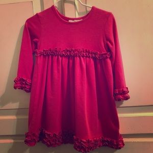 Hot pink toddler tunic!
